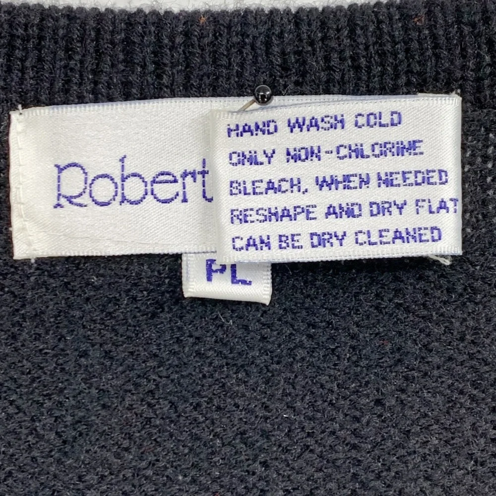Vintage argyle sweater